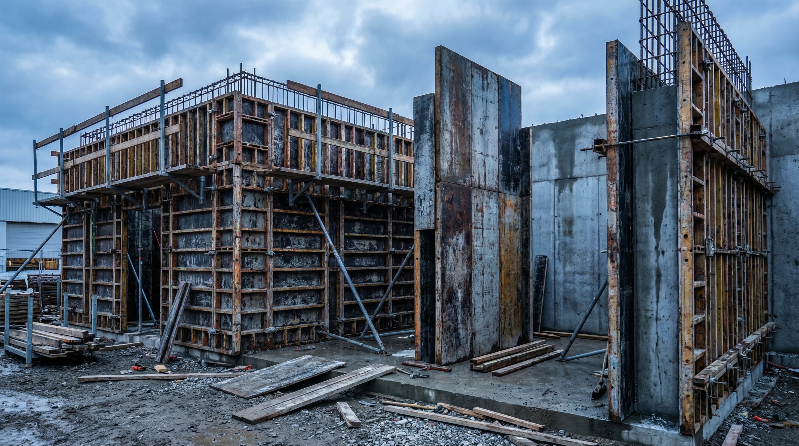 Concrete form construction