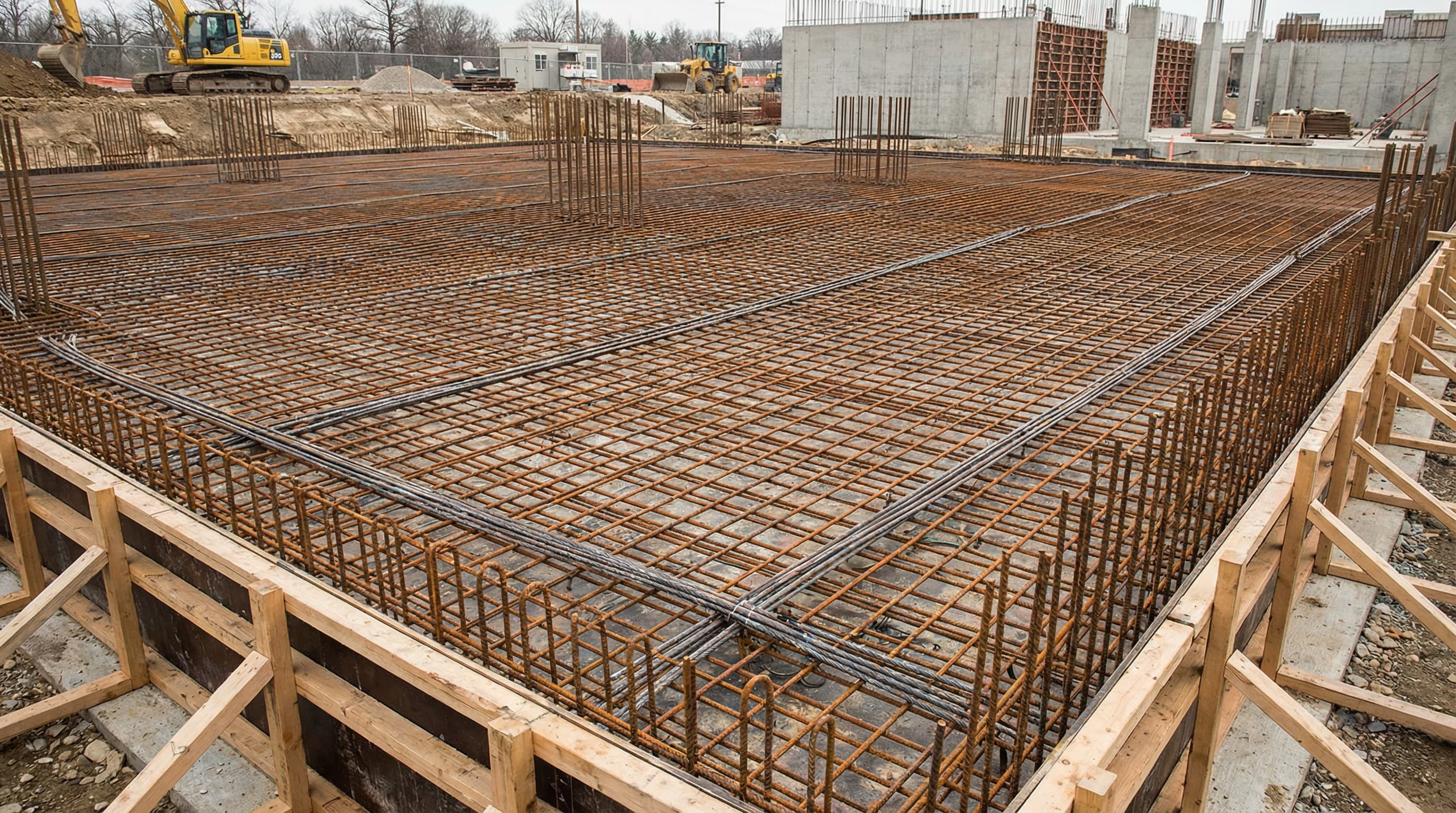 Concrete slab reinforcement